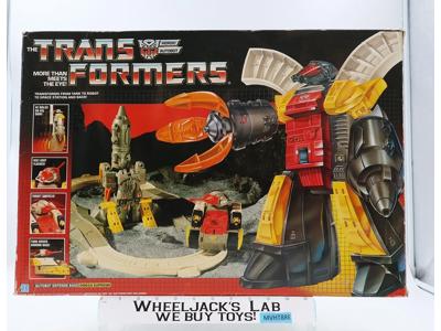 Omega Supreme WORKS 100% Complete W/Box & Insert 1985 G1 Transformers Hasbro
