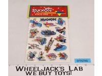 1982 Zaxxon by Sega Puffy Stickers, Diamond Toymakers, SEALED