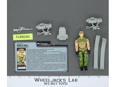 Rock & Roll V2 100% Complete 1989 G.I. Joe Hasbro Vintage Action Figure
