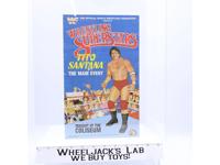 Tito Santana Original Poster 12x7.5 1985 WWF LJN Wrestling Vintage