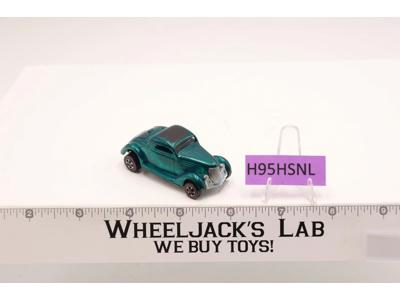 Classic 36 Ford Coupe Aqua Hot Wheels 1968 1969 Redline Vintage Mattel RL