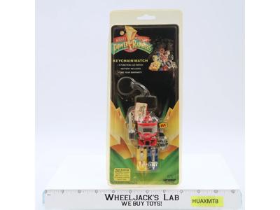 Mighty Morphin Power Rangers Keychain Watch 1994 Saban NEW SEALED