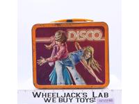 Disco Fever Nite Fever Orange Lunchbox ONLY 1980 King-Seeley Vintage Metal