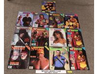 13 WWF Wrestling Spotlight Magazine Posters Vol 6, 10, 14-19, 21-23, Winter 1988