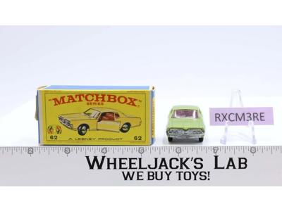 Mercury Cougar 62 Lesney Matchbox Series 1960's Made In England