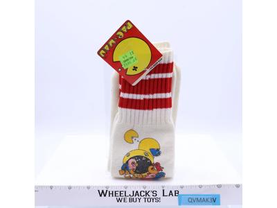 Pac-Man Crew Socks 1982 Bally Midway Vintage NEW W/ TAGS