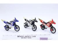 Lot of 3 Thunder Bikes Power Rangers Bandai Action Figure