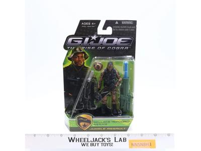 Wallace "Ripcord" Weems GI Joe The Rise Of Cobra 2009 Hasbro Figure NEW SEALED
