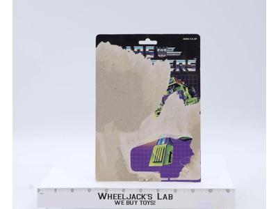 Mixmaster Devastator Cardback Vintage 1985 G1 Transformers Action Figure