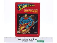 Superman W/ Box + Manual ATARI 2600 1978 Vintage Game Cartridge