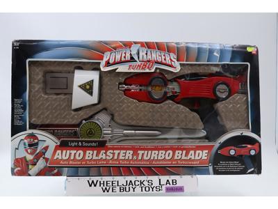 Auto Blaster & Turbo Blade Saban's Power Rangers 1997 Bandai Set NEW SEALED