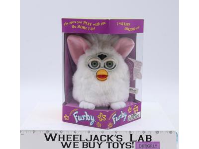 Electronic Furby 70-800 White Pink Ears 1998 Tiger Electronics NEW SEALED