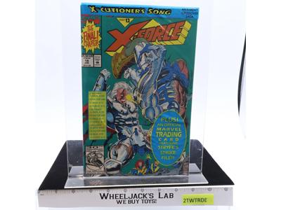 X-Force Part 12 X-Cutioners Song W/ Card SEALED 1992 Vintage Marvel Comics