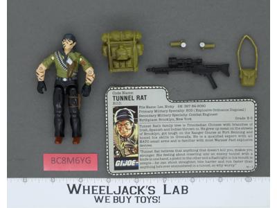Tunnel Rat V1 100% Complete 1987 G.I. Joe Hasbro Vintage Action Figure