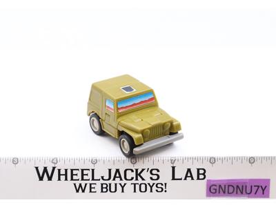 Rollbar 100% Complete WORKS 1987 Vintage G1 Transformers Jeep CJ-7 Action Figure