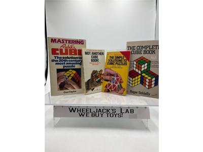 4 Books Mastering Rubik's Cube Solutions Complete Cube Book Not Another 1980s