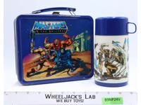 MOTU Masters of the Universe Metal Lunch Box w/ Thermos Mug 1983 Mattel Vintage