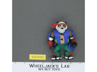 Panda Khan Teenage Mutant Ninja Turtle TMNT 1990 Playmates Vintage Figure