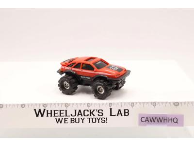 Merkur XR4Ti Red 2.3 Turbo Speedster 4x4 Stomper 1980's Schaper Toys LIGHT WORKS