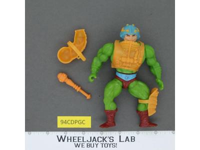 Man-At-Arms 100% Complete He-Man Masters Of The Universe MOTU 1982 Mattel