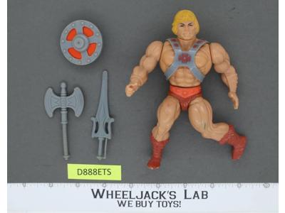 He-Man 100% Complete Masters of the Universe MOTU 1982 Mattel Vintage Figure