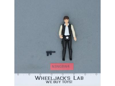 Han Solo BIG HEAD 100% Complete Star Wars 1977 Kenner Action Figure NO REPRO