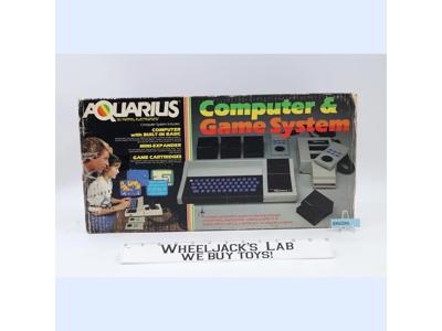 Aquarius Computer & Game System 100% Complete 1982 Mattel Vintage NEW