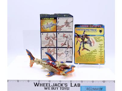 Hammerstrike 100% Complete Beast Machines Transformers 2001 Hasbro Action Figure