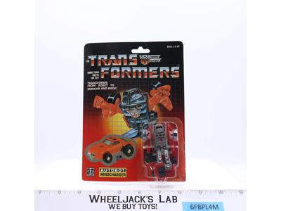Windcharger 100% Complete W/CARDBACK & BUBBLE NEAR MINT 1984 G1 Transformers
