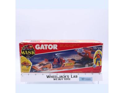 Gator Hayes 100% Complete W/Box 1985 MASK Kenner Vintage Action Figure