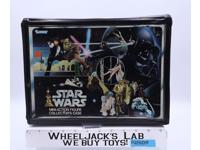 Star Wars Vinyl Collector's Case UNUSED STICKERS 1977 Kenner Carry Case