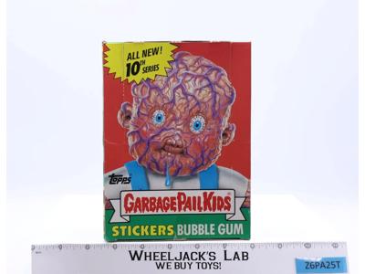 Garbage Pail Kids 10th Series Stickers + Gum 1986 Topps Full Box NEW SEALED