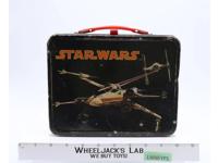 Star Wars Black Metal Lunchbox ONLY 1977 King-Seeley Thermos Co. Vintage