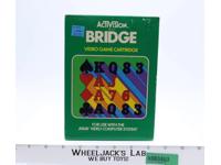 Bridge W/ Box + Manual ATARI 2600 1981 Vintage Game Cartridge