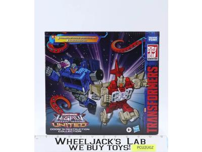 Doom 'n Destruction 2-Pack Transformers Legacy United 2024 Hasbro NEW SEALED