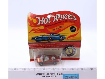 Silhouette Orange 1968 Redline Hot Wheels Mattel Vintage RL Blister MOSC SEALED