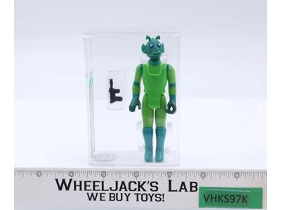 Greedo Hong Kong AFA GRADED 80 Star Wars 1978 Kenner Action Figure