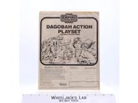 Dagobah Action Playset Instruction Manual 1981 Star Wars ESB Kenner Vintage