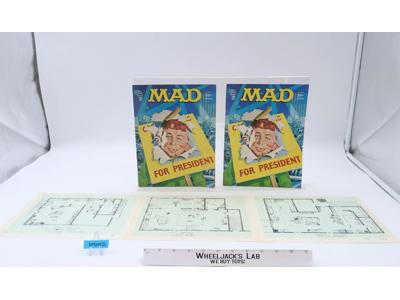 Starsky & Hutch MAD Lot Floor Plans 1970's 1976 David Soul Paul Michael Glaser