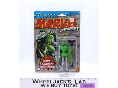 Dr. Doom Marvel Super Heroes Power Driven Weapons 1990 Toy Biz Figure NEW MOSC
