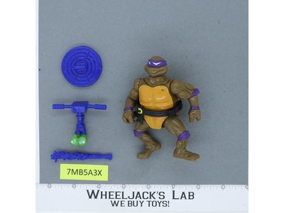 Head Droppin' Don 100% Teenage Mutant Ninja Turtles 1991 Playmates Action Figure