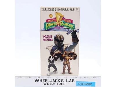 Power Rangers White Ranger Series Goldar's Vice-Versa 1995 VHS Tape Vintage