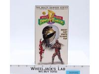 Power Rangers White Ranger Series Rocky Just Wants to Have Fun 1995 VHS Tape