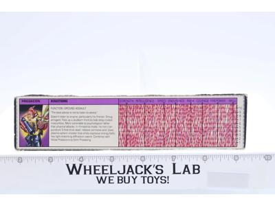 Headstrong Action Figure Tech Spec 1986 Vintage Hasbro G1 Transformers