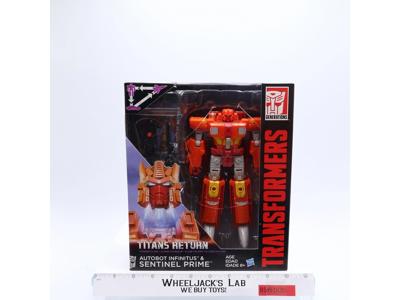 Autobot Infinitus & Sentinel Prime Transformers TR 2015 Hasbro Figure NEW SEALED