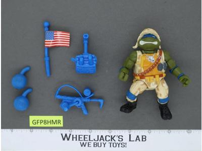 Lieutenant Leo 100% Complete Teenage Mutant Ninja Turtle TMNT 1991 Playmates