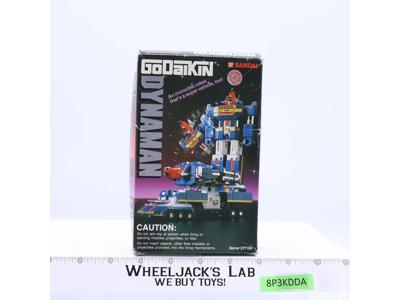 Dynaman W/ Box Godaikin 1984 Bandai Popy Chogokin 5" Action Figure