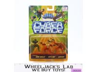 Dark Shield Ripclaw & Gunmen Mega Heroes Cyber Force 1995 Mattel NEW SEALED