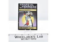 Megatron Action Figure Instruction Manual Booklet 1985 Hasbro G1 Transformers