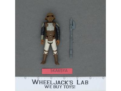 Lando Calrissian Skiff Guard 100% Complete Star Wars 1983 Kenner NO REPRO